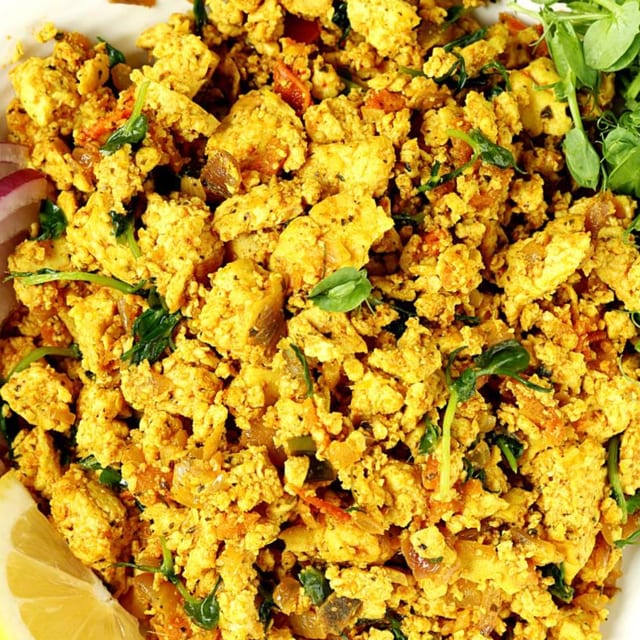 Tofu Bhurji.