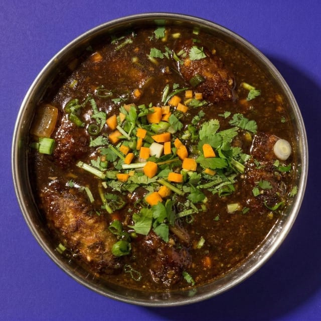 Veg Gravy Manchurian.