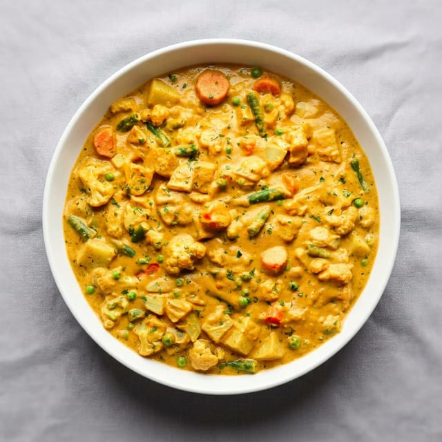 Vegetable Korma.