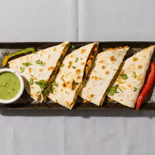 Paneer Tikka Quesadilla