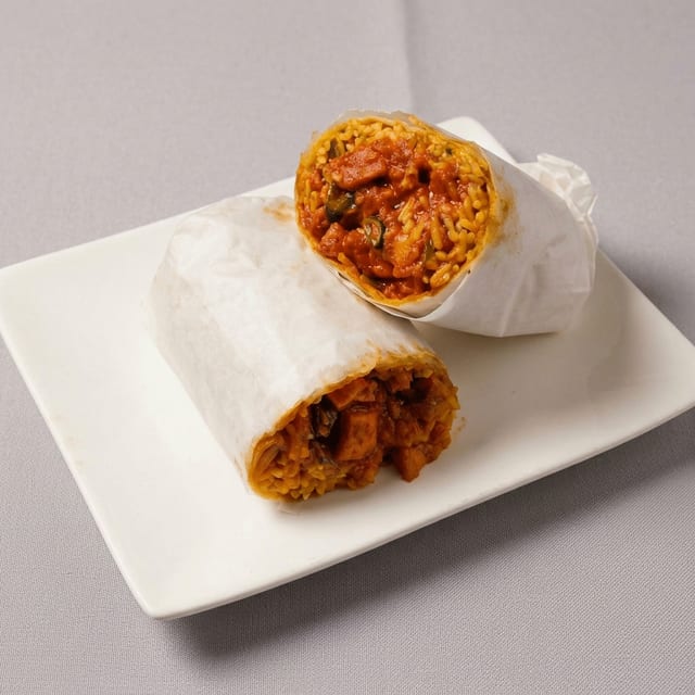 Chicken Tikka Burrito.