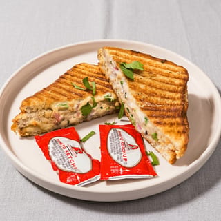 Chilli Cheese Onion Toast Sandwich