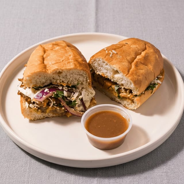 Samosa Sandwich.