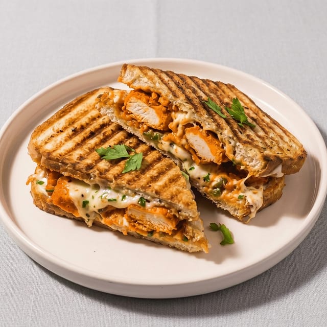 Chicken Tikka Sandwich.