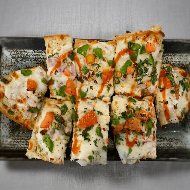 Masala Garlic Bread.