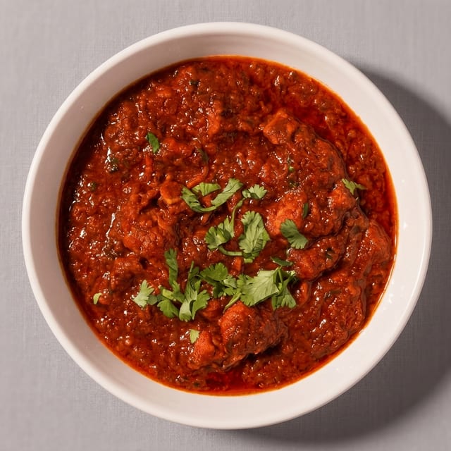 Chicken Vindaloo.