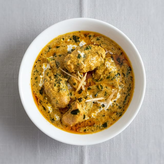 Chicken Methi Malai.