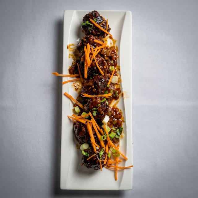 Veg Dry Manchurian.