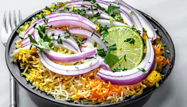 Veg Biryani.